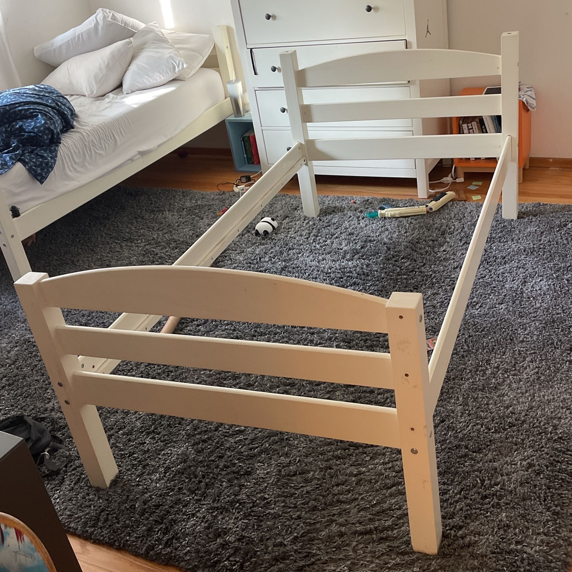 FREE: twin Bed Frame. Slats Included