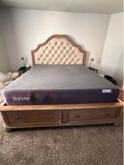 King Bed Frame **Not Mattress**