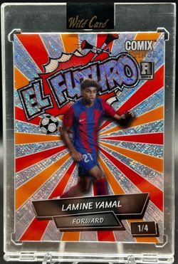 Lamine Yamal (RC) 2024 El Futuro 1/4 Wild Card Factory Sealed #ACEF-LY12