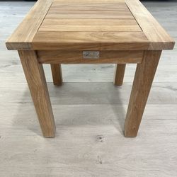 Z Teak Collection End Table