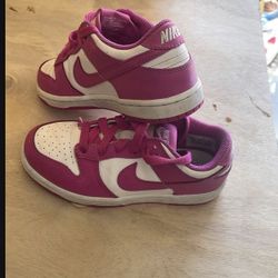 Nike Hot Pink Dunk Size 13 Kid