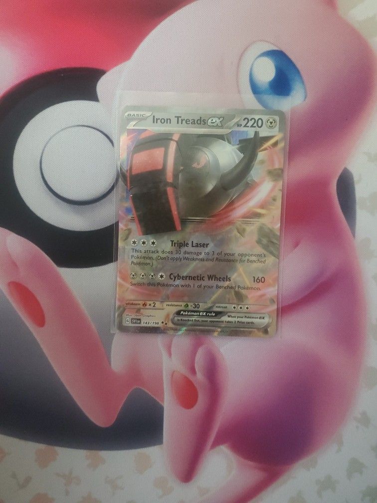 Iron Treads Ex Pokémon Card