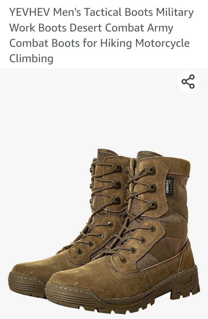 Military Work Boots