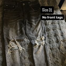 Purple Jeans Size 31