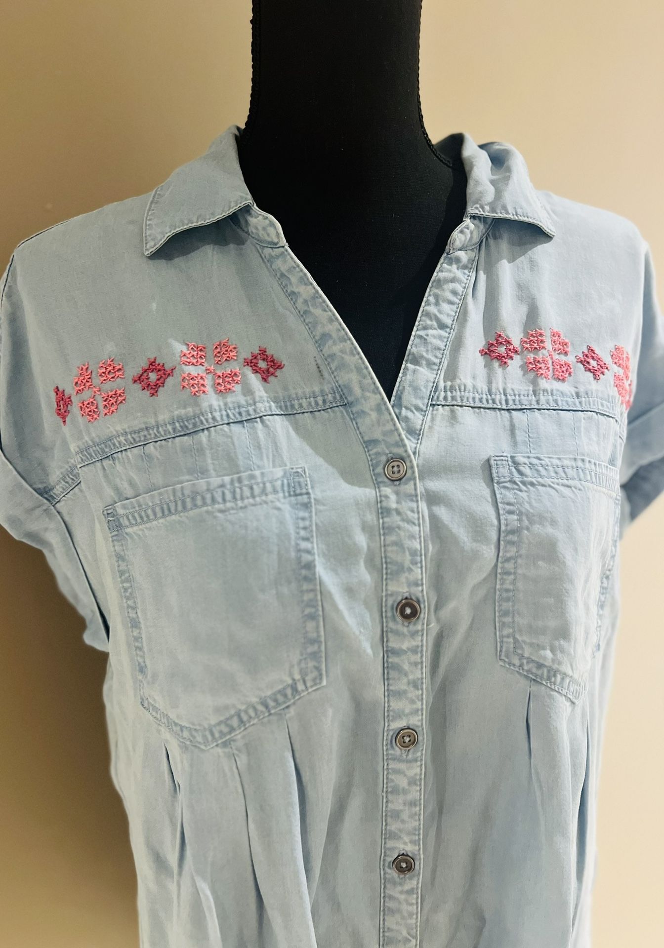 Handmade Embroidery Stitch Top