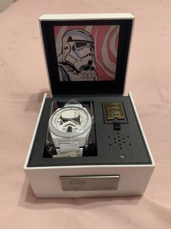 Star Wars storm trooper fossil watch NEW