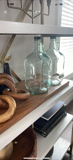 Glass Jug With Handle 