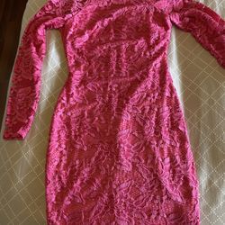 Prom Party Dress Size 6 Barbie Pink