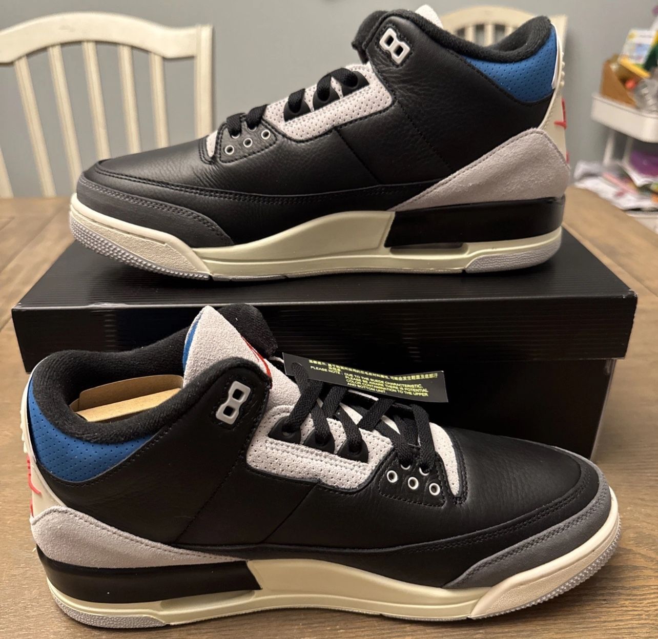 Jordan 3 Rare Air Size 11.5 DS