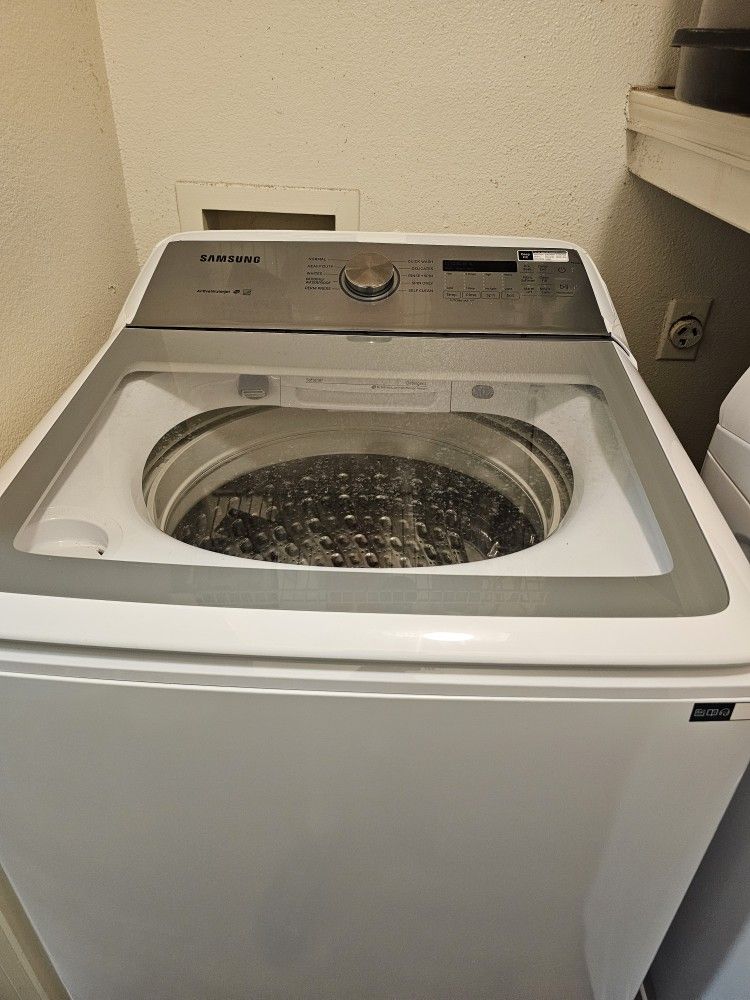 Samsung Washer And Dryer ;White