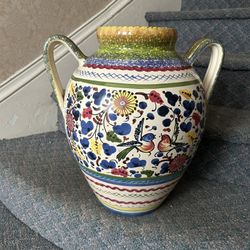 Large Italian Ceramic Planter Pot 