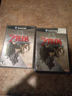 GameCube The legend of Zelda Twilight princess no manual tested and working has scratches $140 each