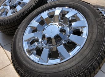 2019 GMC Sierra 3500HD Denali Wheels Goodyear LT265/60R20 WITH SENSORS