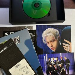 K-pop Album Lot – Stray Kids, TXT, BTS V Figure + Photocards | Used | Message for Specific Items