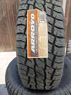 285/70R17 LT ARROYO AT New tires and for 4 llantas nuevas instaladas y balanceadas open day 7