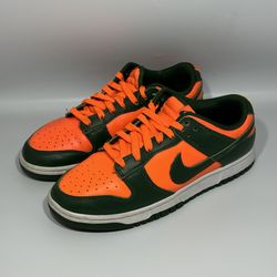 Nike Dunk Low Retro “Miami Hurricanes” – Size 9 Men 