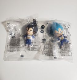Burger King Dragonball Z Kids Meal Vegeta & Blue Vegeta