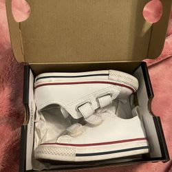 Toddler White Converse 