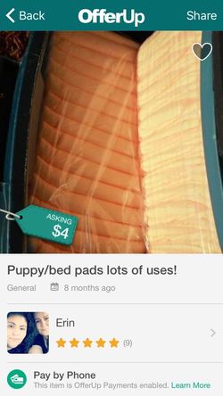 Bed pads