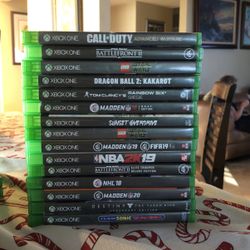 Xbox One Games $15 Each