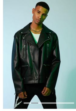 Men’s Faux Leather Jacket
