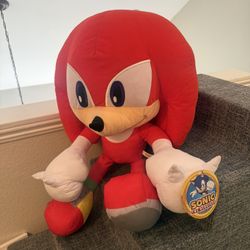 24’ Knuckles Sega Toy Factory Plush 