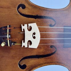 New Fitted 3/4 Size Violin Bridge 