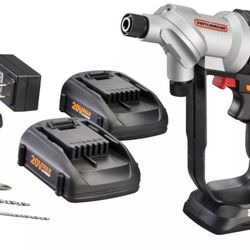 20V Switchdriver 2-in-1 Cordless Drill & Driver w/(2) Batteries