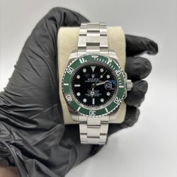 rolex submariner starbucks stainless steel 126610lv 41mm