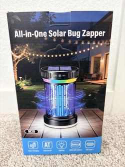 New solar bug zapper