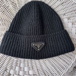 Wool and cashmere beanie