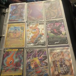 Pokemon Cards/and Binder