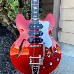 Epiphone Riviera P93 Custom Limited Edition Red Pearl