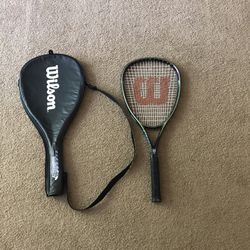 Wilson Tennis Racket With Case