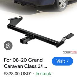 New Trailer Hitch For Dodge Caravan 