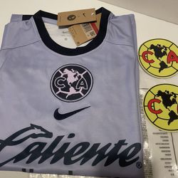 New! America Jersey Purple  Large/XL/2X/3x Comes With A Waterproof Decal 