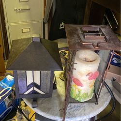 Light 25 Dollars Candle Holder And Candle 25 