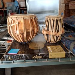 Pro Tabla Set Copper Bayan and 5.50" Dayan
