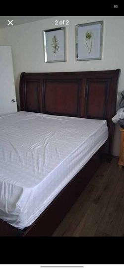 King size bed frame