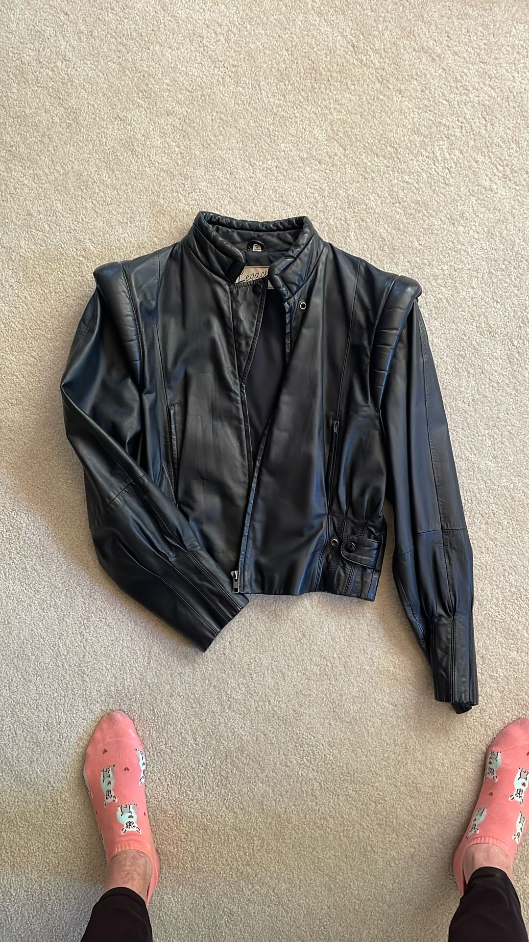 Women’s Leather Coat By Legacy 