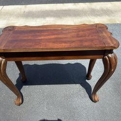 Wood End Table