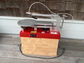 RBI HawkPrecision Scroll Saw on Wood Stand