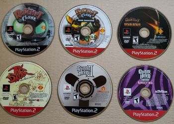 PS2 Game Disc Lot of 6 (please read description)