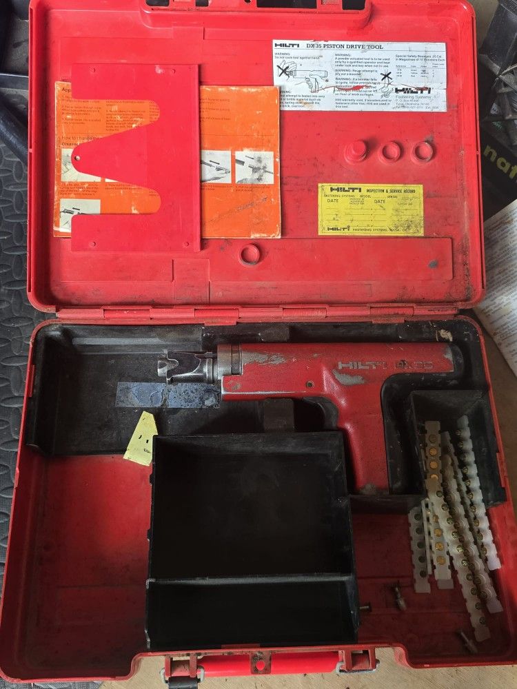 Hilti Dx35 powder actuated tool