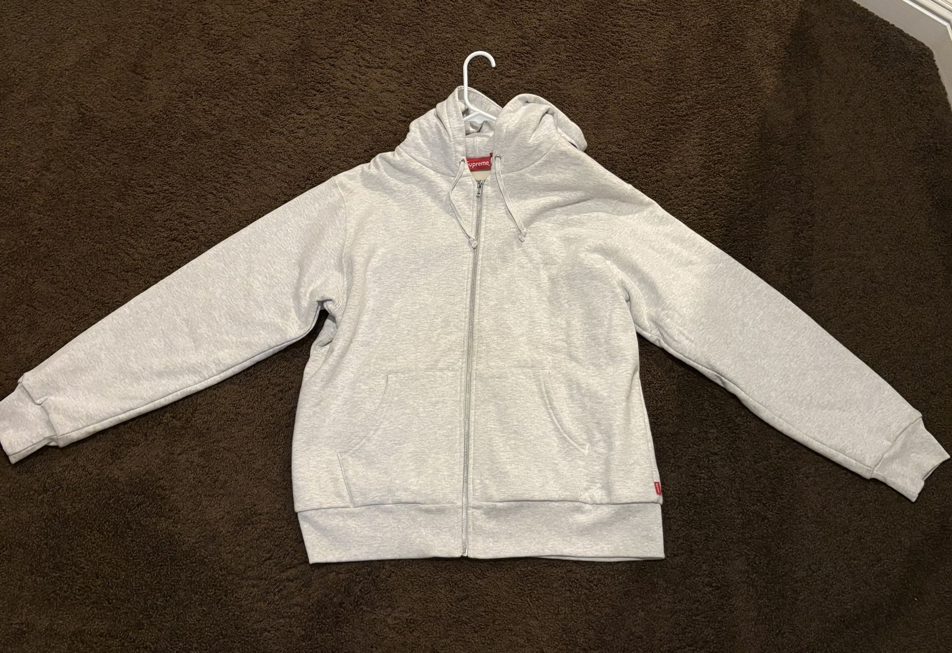 Supreme FW18 Thermal Zip Up Sweatshirt (XL)