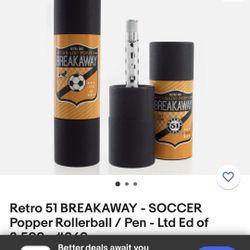 Soccer Pen From Retro 1951 Pen Co.