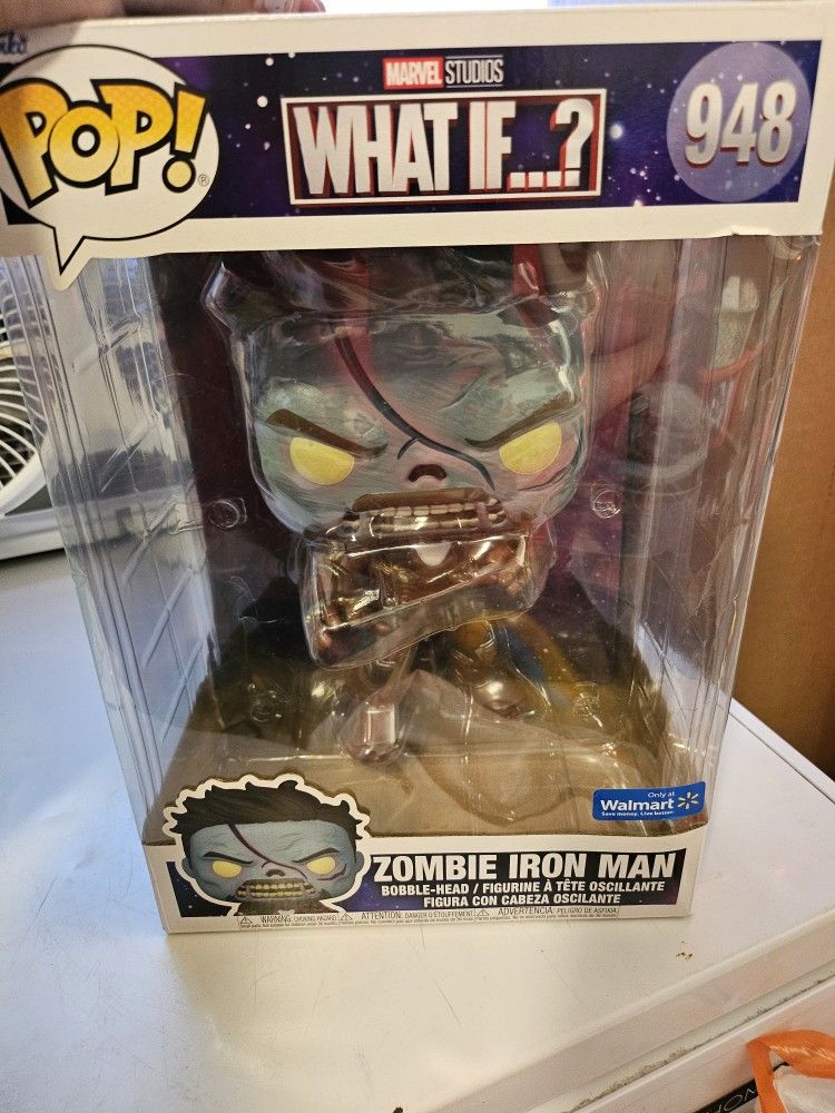 Zombie Iron Man Funko Jumbo