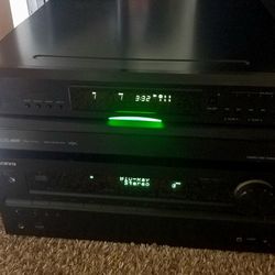 Onkyo Receiver & CD Player 
