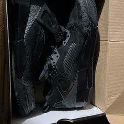 Size 12 Black Spizike Jordan’s 