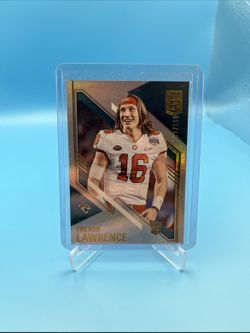 Trevor Lawrence 2021 Donruss Elite Rookie /599